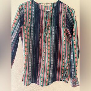 Vanilla Star Multicolor Striped Shirt